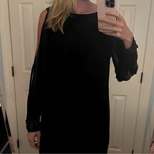 Black Aidan mattox dress size 12